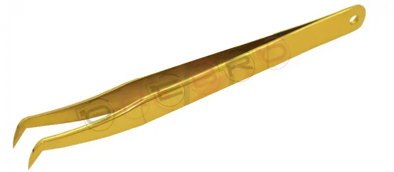 Russian Volume Tweezer 75° (Wide Tip), model ET-01-01-10