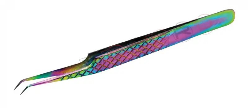 Pro Straight 6mm 45° Volume Tweezer, model ET-02-02-04