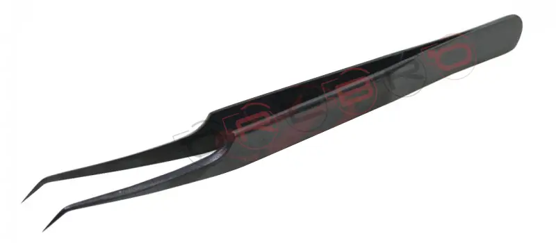 Pro Straight 6mm 45° Volume Tweezer, model ET-02-02-05