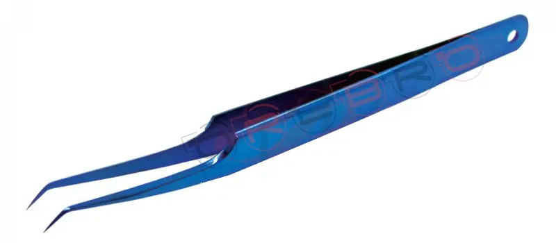 Pro Straight 6mm 45° Volume Tweezer, model ET-02-02-06
