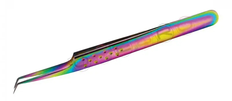 Pro Straight 6mm 45° Volume Tweezer, model ET-02-02-11