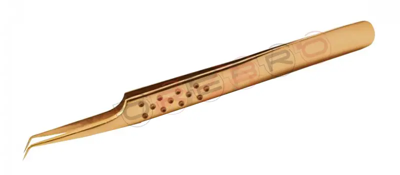 Pro Straight 6mm 45° Volume Tweezer, model ET-02-02-12