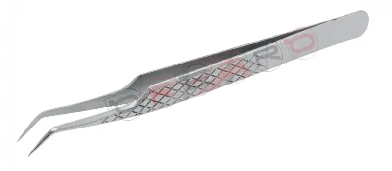 Pro Straight 10mm 45° Volume Tweezer, model ET-02-03-02