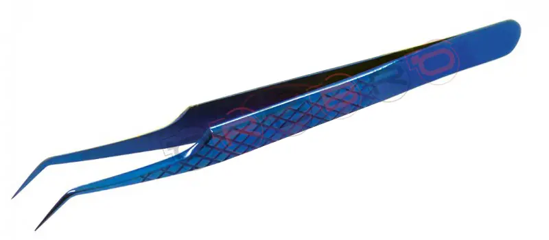 Pro Straight 10mm 45° Volume Tweezer, model ET-02-03-04