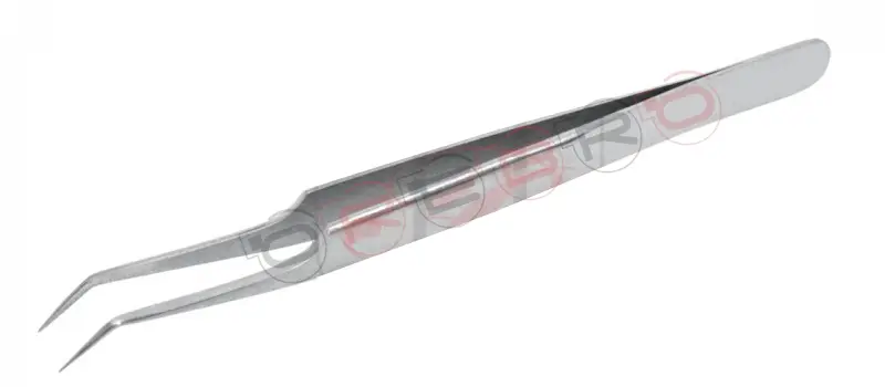 Pro Straight 10mm 45° Volume Tweezer, model ET-02-03-06
