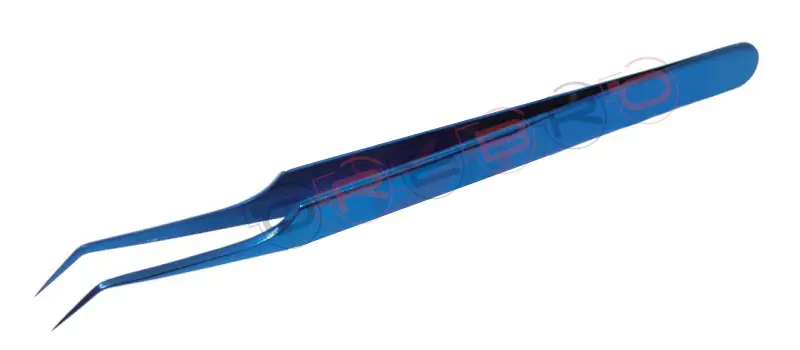 Pro Straight 10mm 45° Volume Tweezer, model ET-02-03-09