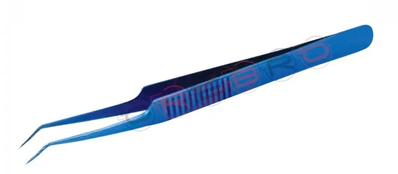 Pro Straight 10mm 45° Volume Tweezer, model ET-02-03-12