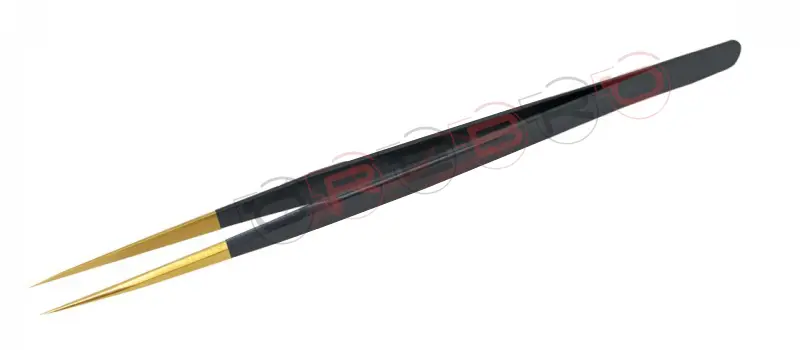 Slim Straight Isolation Tweezer, model ET-02-04-07