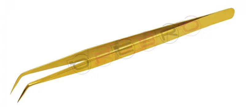 Slim Straight 10mm 45° Volume Tweezer, model ET-03-01-03