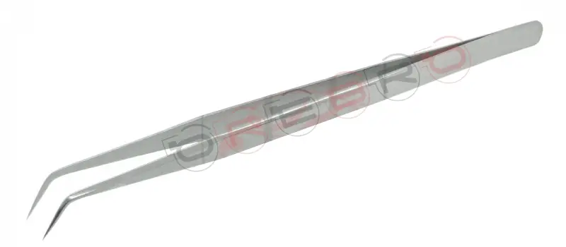 Slim Straight 10mm 45° Volume Tweezer, model ET-03-01-05