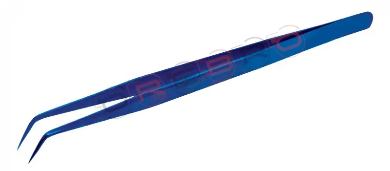 Slim Straight 10mm 45° Volume Tweezer, model ET-03-01-06