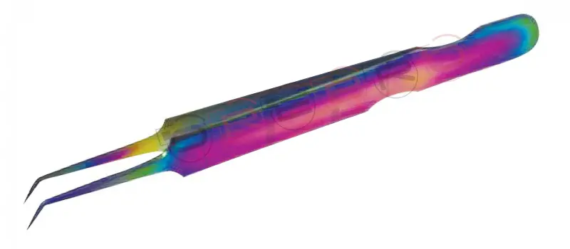 Needle Nose 10mm 75° Volume Tweezer, model ET-03-03-06