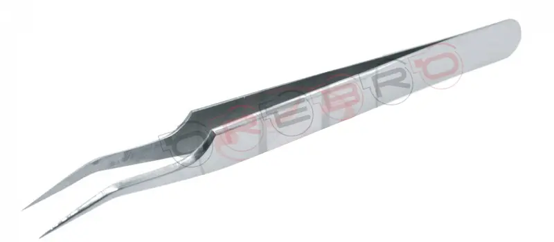 Pro Straight 12mm 45° Volume Tweezer, model ET-04-03-01