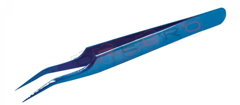 Pro Straight 12mm 45° Volume Tweezer, model ET-04-03-03