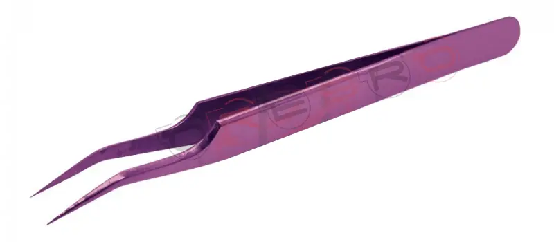 Pro Straight 12mm 45° Volume Tweezer, model ET-04-03-04