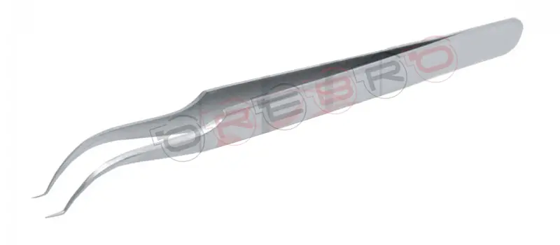 Curved V-Shape 90° Volume Tweezer, model ET-04-04-01