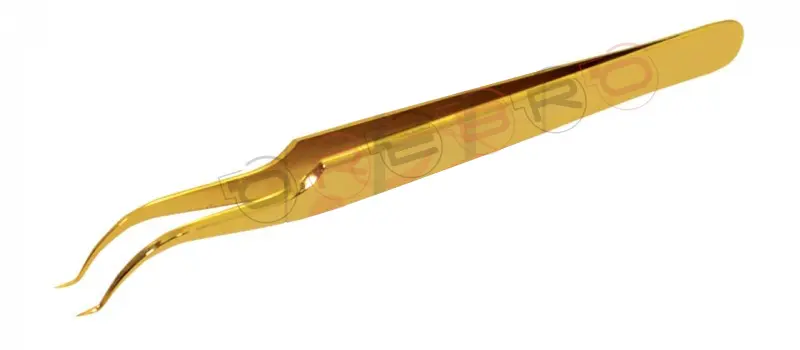 Curved V-Shape 90° Volume Tweezer, model ET-04-04-02