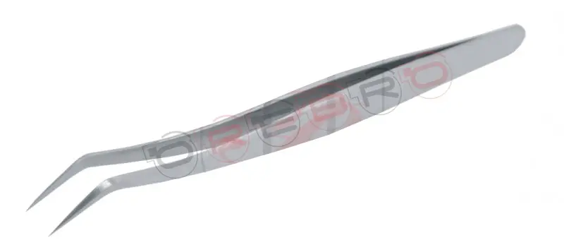 Precision Bent Volume Tweezer, model ET-05-03-01
