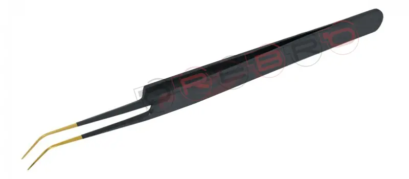 Pro Straight Curved Volume Tweezer, model ET-06-01-06