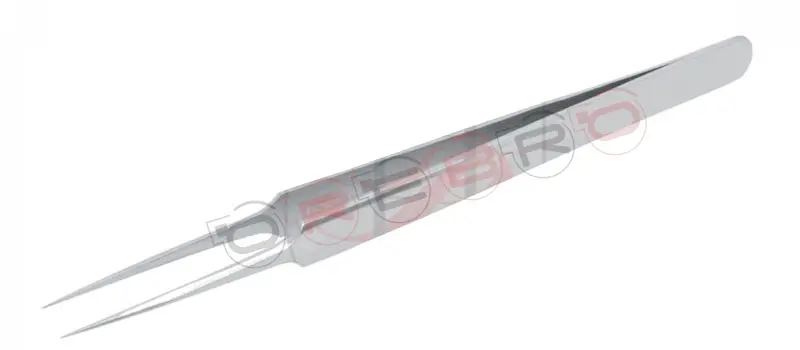 Needle Nose Straight Isolation Tweezer, model ET-06-02-01
