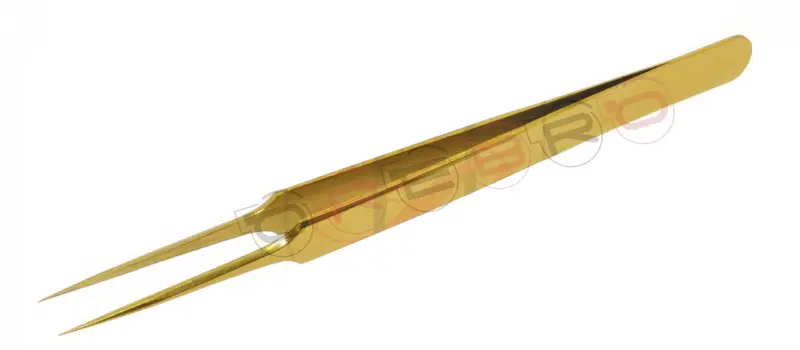 Needle Nose Straight Isolation Tweezer, model ET-06-02-02