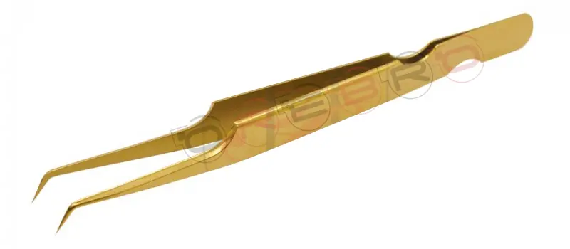 Pro Straight 6mm 75° Volume Tweezer, model ET-06-03-06