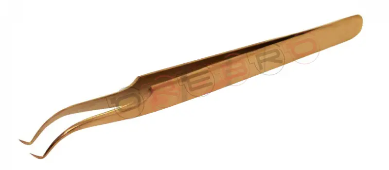 Curved V-Shape 45° Volume Tweezer, model ET-06-05-03