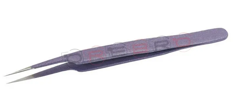Pro Straight Angle Isolation Tweezer, model ET-06-06-17