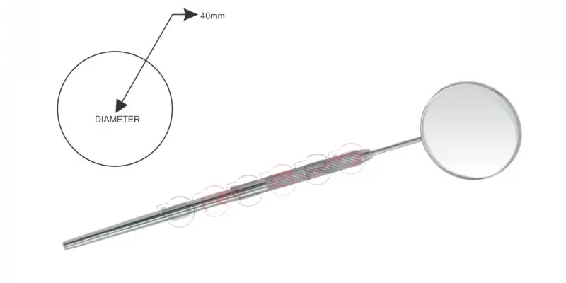 ROUND MIRRORS- Radius: 40mm, model ET-07-01-14