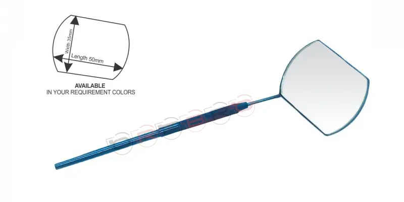 ROUND & RECTANGULAR MIRRORS- Radius: 50mm *35mm, model ET-07-01-38