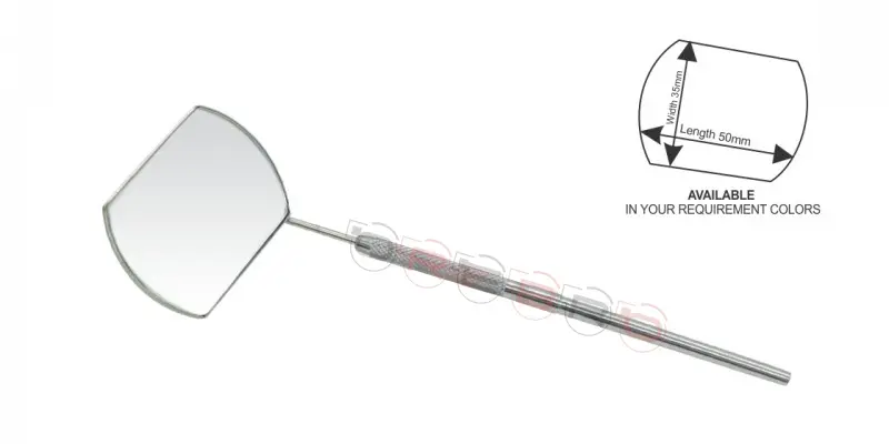 ROUND & RECTANGULAR MIRRORS- Radius: 50mm *35mm, model ET-07-01-40