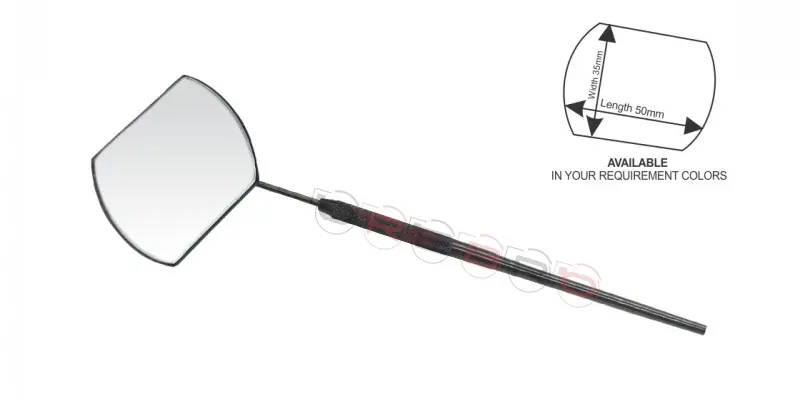 ROUND & RECTANGULAR MIRRORS- Radius: 50mm *35mm, model ET-07-01-41