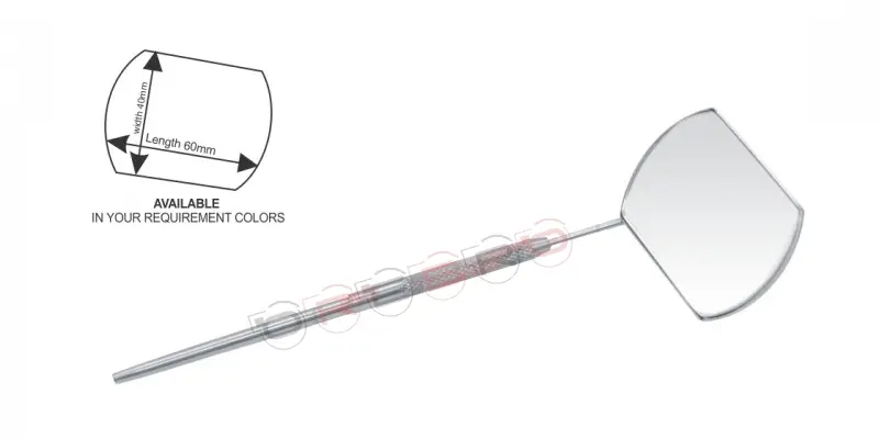 ROUND & RECTANGULAR MIRRORS- Radius: 60mm *40mm, model ET-07-01-46