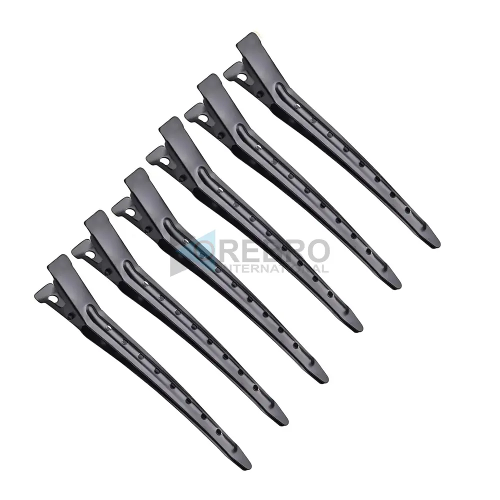 Black -3.5 Inch Duck Billed Clips, Pack of 10-PCS, model OI-20-7487
