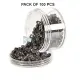 Micro Beads for Hair Extensions- Pack of 100 beads OI-20-7494, view 6