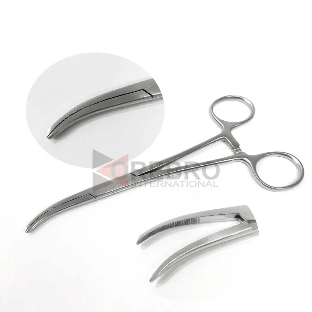 Hemostatic Forceps- Sideways Curved, model ORB-BPT-1946