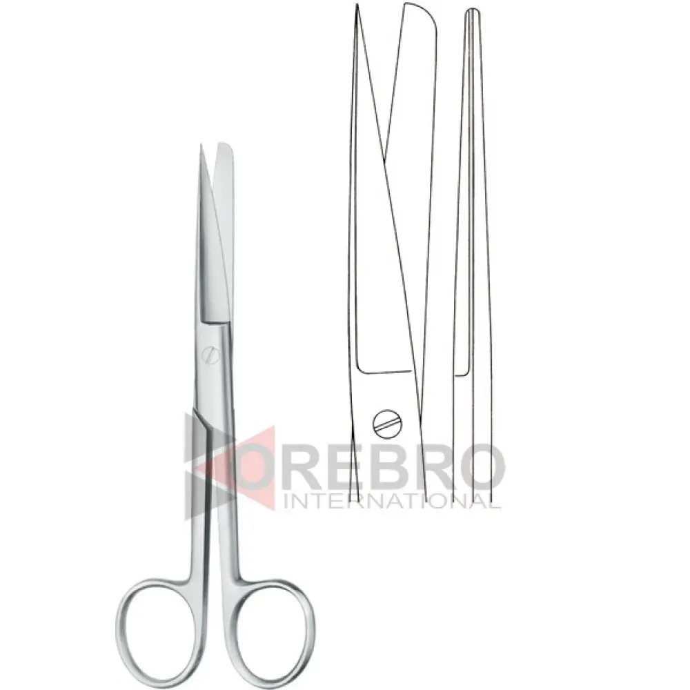 Dressing Scissors, Pointed / Blunt, Straight, model ORB-BPT-2101