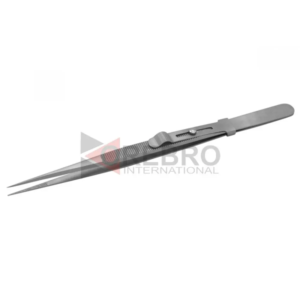Locking Diamond Tweezers Fine Tip, model ORB-BPT-2218