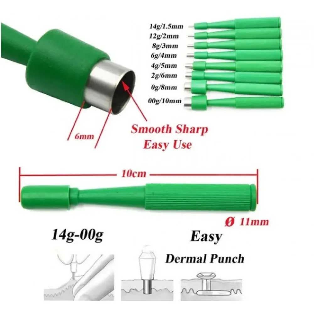 Biopsy Sterilized Disposable Dermal Punch, model ORB-BPT-2510