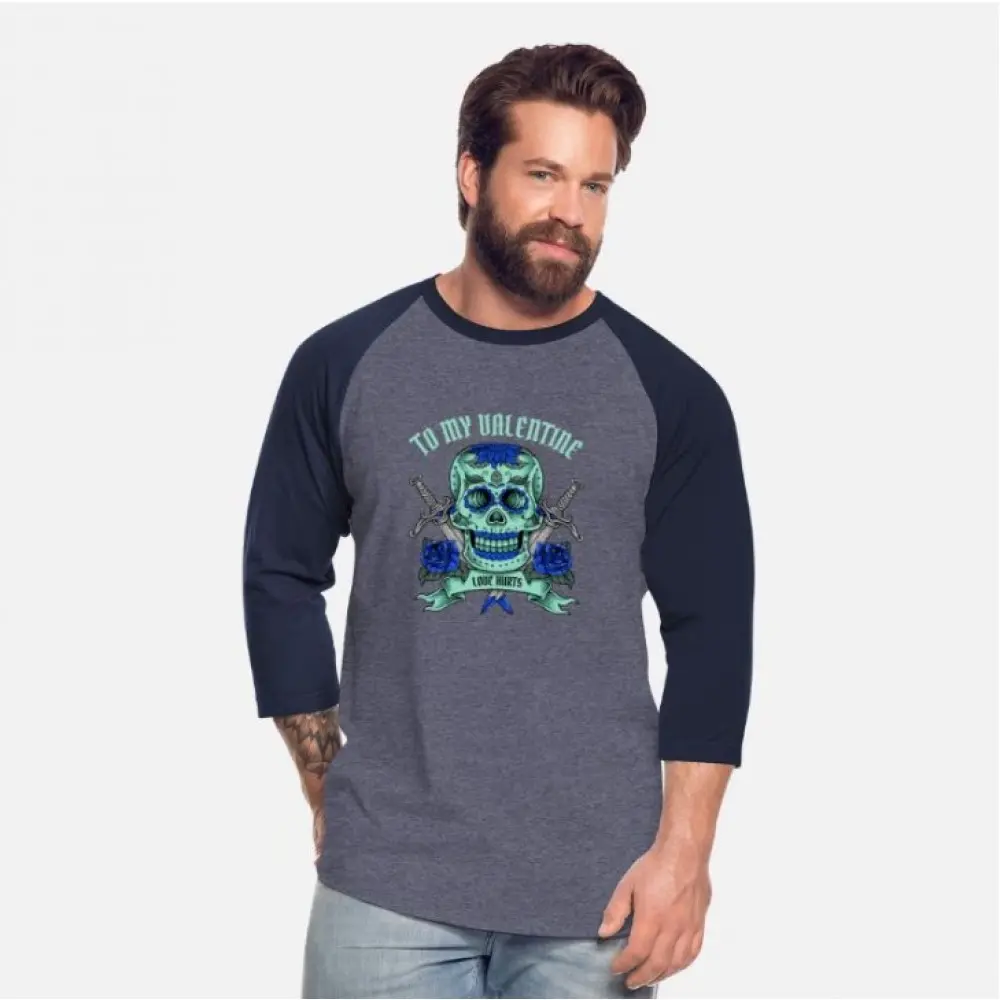 Unisex Baseball T-Shirt ORB-BPT-3604, view 2