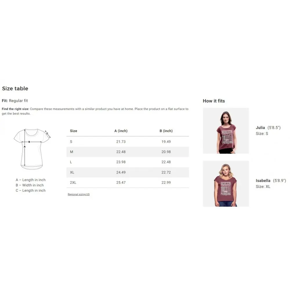 Women's Rolled Sleeve T-Shirt ORB-BPT-3706, view 5