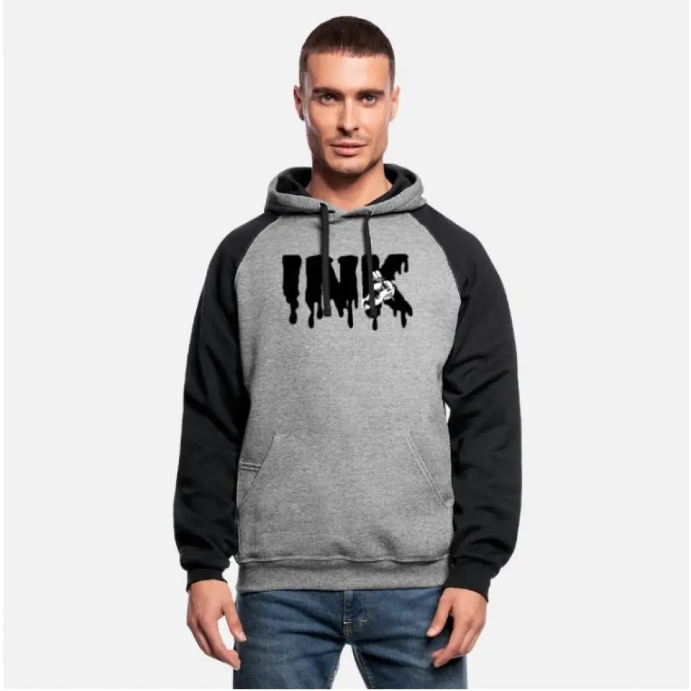 Unisex Colorblock Hoodie ORB-BPT-3801, view 2