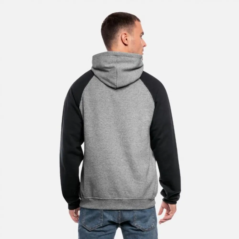 Unisex Colorblock Hoodie ORB-BPT-3801, view 3