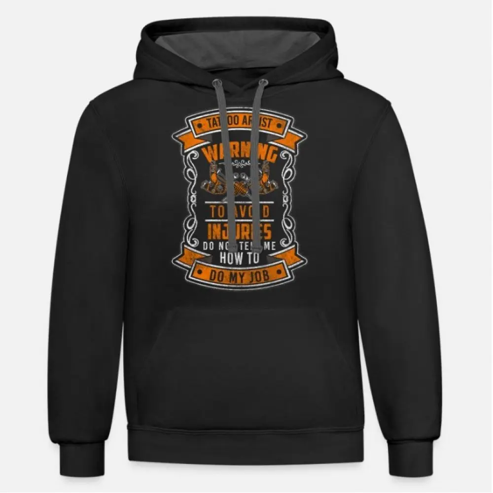Unisex Two-Tone Hoodie, model ORB-BPT-3802
