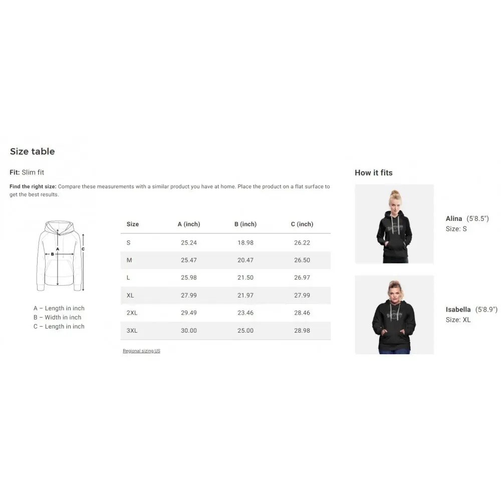 Women's Premium Hoodie ORB-BPT-3903, view 6