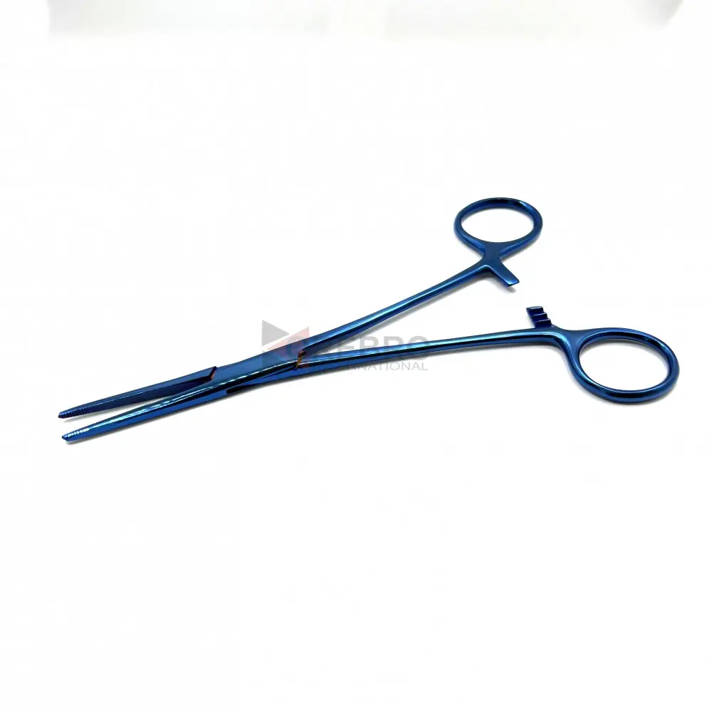 Hemostatic Forceps - Blue Oxide Coated, model ORB-BPT-4031