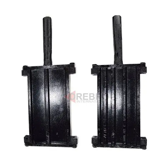 Cast iron Ingot mould silver & Gold Bar scrap Metals Double sided 4 x 2, model ORB-JT-4105