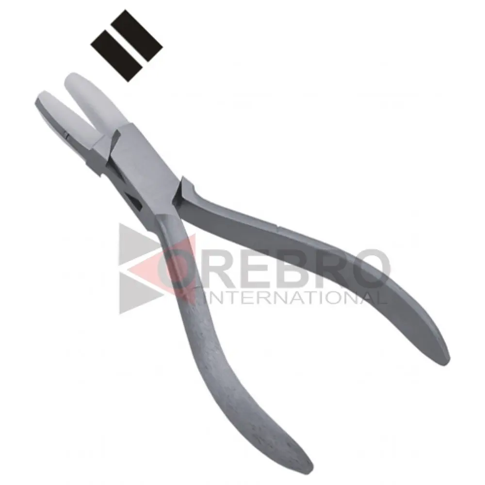 Flat Double Pliers Narrow Jaws, model ORB-OT-1411
