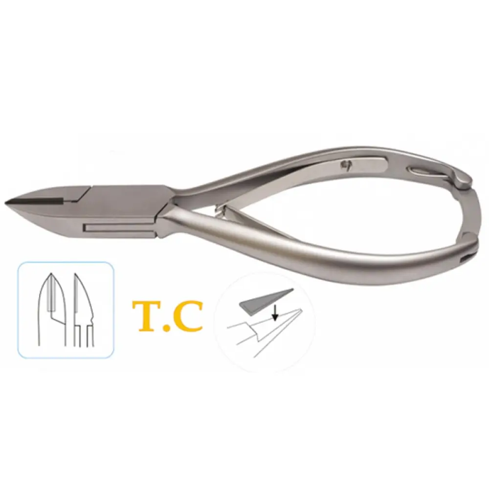Nail Clipper Straight Jaw 14cm T.C, model ORB-PI-1032