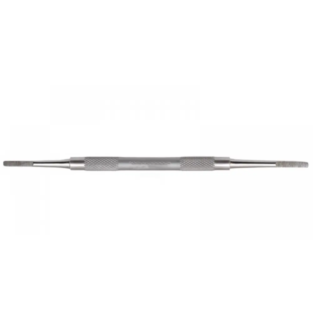 Black Nail File Dble Ended Large Square Head Str 15cm, model ORB-PI-1185